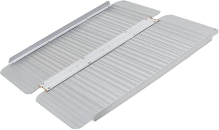 Oprijplaat aluminium 300kg lengte 920 mm x breedte 720 mm inklapbaar MW Tools ARP0996