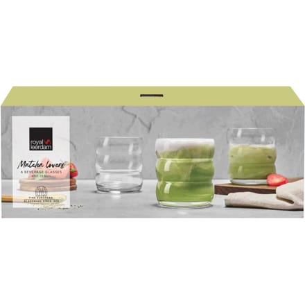 Glas matcha lovers set 6