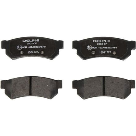 Remblokset DELPHI LP2502, achter