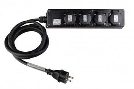 Hilec Professionele verdeelstekker -3M - 3G2,5 - H07RN-F - IP44