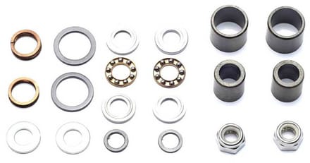 Ht Components T1 Pedaal Revisieset Zilver
