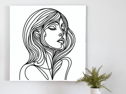 Kunstprint | Wanddecoratie | Dibond | 80 × 80 cm