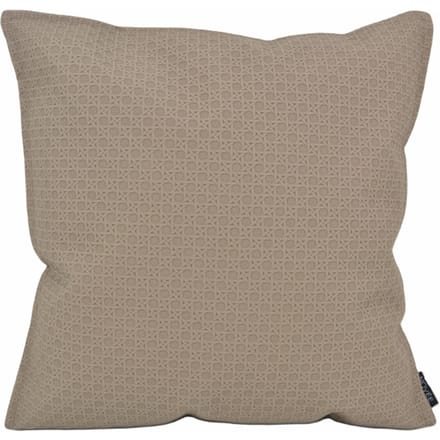 NOVÉE Embossed taupe | 45 x 45 cm | kussenhoes | pu leder
