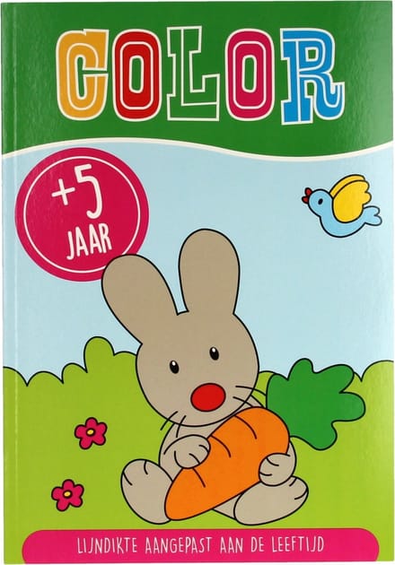 Kleurboek Color 5+ Jaar