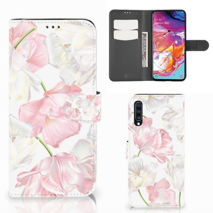 Samsung Galaxy A70 Hoesje Lovely Flowers