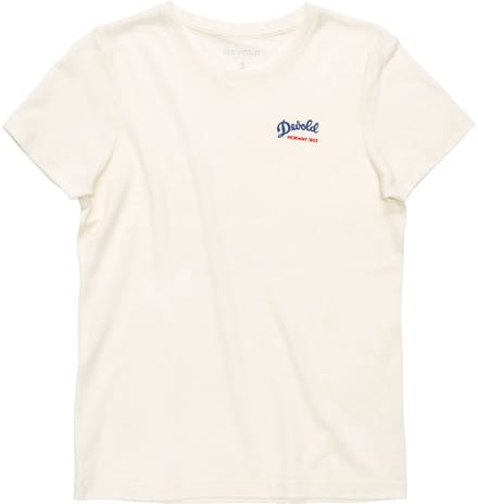 Devold Of Norway Script T-shirt Met Korte Mouwen Wit S Vrouw