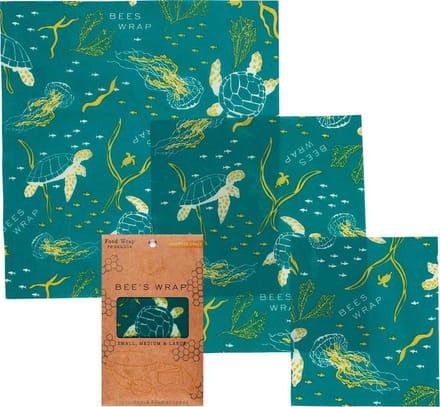 Bee's Wrap Ocean Set van 3 (S/M/L)