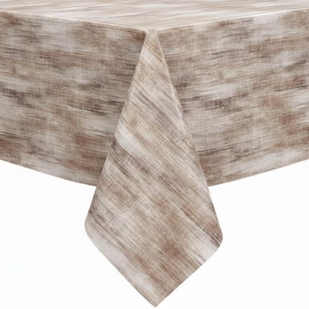 Protecttable - Tafelzeil Beige Wash 140x250cm - Tafelkleed Afwasbaar - Kunststof