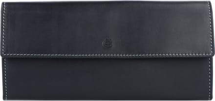 Esquire Dallas Portemonnee Leer 18 cm - Dames - Horizontaal - schwarz