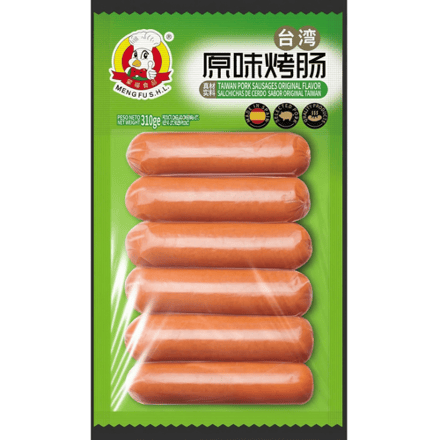 MENG FU runderborstworsels, originele smaak (Taiwan) 310 g