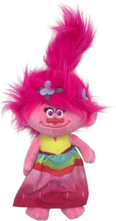 Trolls - Poppy knuffel - 30 cm - Trolls World Tour - Pluche