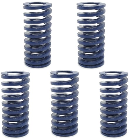Compressieveren - Matrijsveren - Lichte belasting - Hoge elasticiteit precisie - 16x35 mm - Blauw