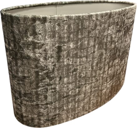 Lampenkap moodlight ovaal 40x20x25 croco small 82 taupe