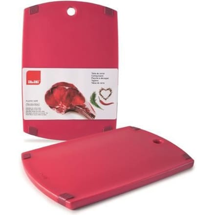 Snijplank - IBILI - 749433R - Kunststof - Rood - 33 x 23 x 1,5 cm