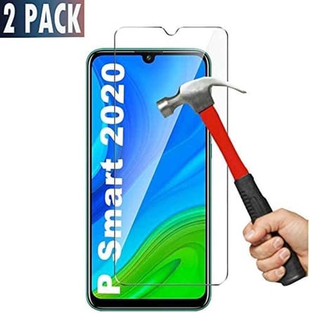 Ntech 2 Stuks Screenprotector Tempered Glass Glazen (0.3mm) - Geschikt voor Huawei P Smart 2020