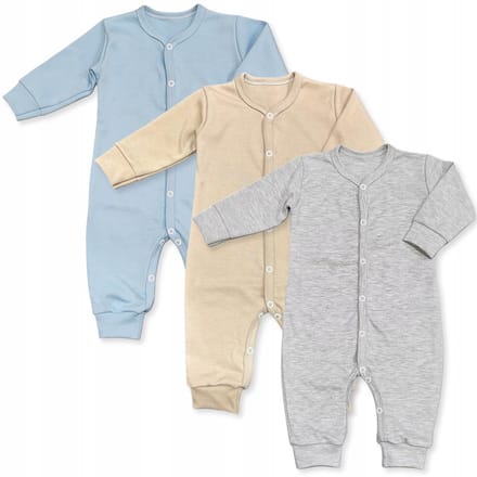 Dartomik - Baby Rompers - 3-Pack - 116 - Katoen - Oeko-Tex