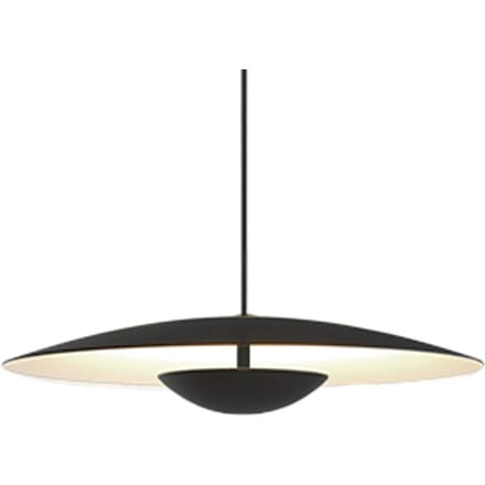 MARSET Ginger LED hanglamp, Triac Ø20cm zwart/wit