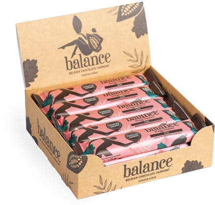 Balance | Chocolade Reep | Puur | 20 Stuks | 20 x 35g