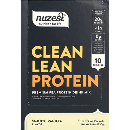 Nuzest, Clean Lean Protein, Vanille Douce, 10 Sachets, 0,9 oz (25 grammes) par paquet