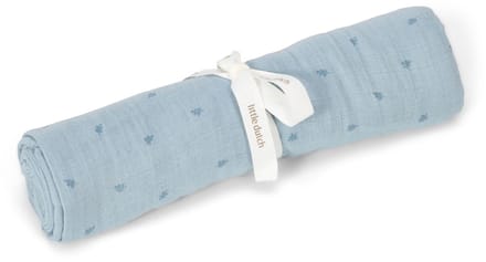 Swaddle - Blauw - 120 cm - Essentials