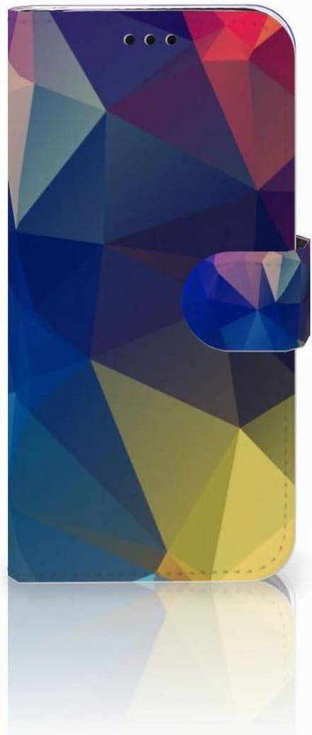 Samsung Galaxy J5 2017 Book Case Polygon Dark
