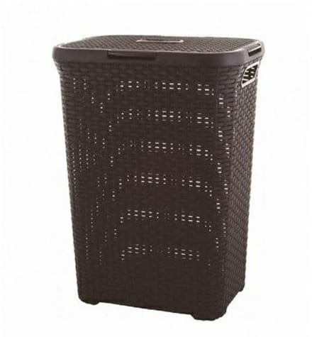 Curver Style Wasmand met deksel - 60L - Bruin
