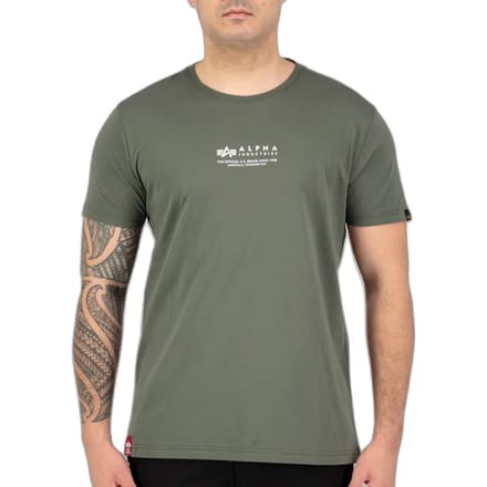 T-shirt Alpha Industries Wording
