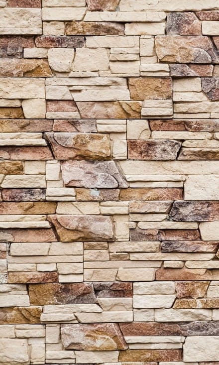Fotobehang - Stone Wall 150x250cm - Vliesbehang