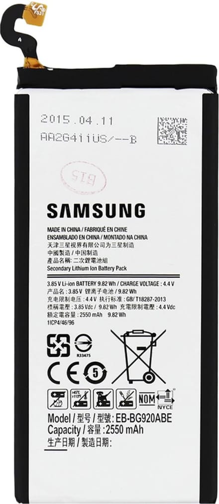 Samsung Galaxy S6 Originele Batterij