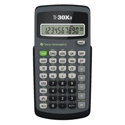 Texas Instruments TI-30Xa - scientific calculator