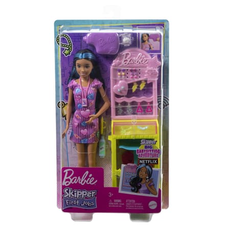 Barbie Skipper Eerste Baantjes Oorgaatjes Prikken - Barbiepop
