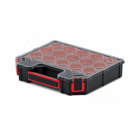 Awtools Organizer - Gereedschapskoffer - Verwijderbare Beker - Transparante Deksel
