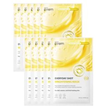 make p:rem - Everyday Shot Brightening Mask Set 27ml x 10 sheets