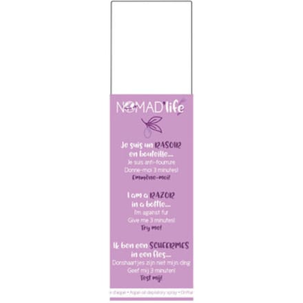 Make-up remover &amp; Gezichtsreiniger Nomad'life Ontharingsmousse Neem Me Mee - Argan
