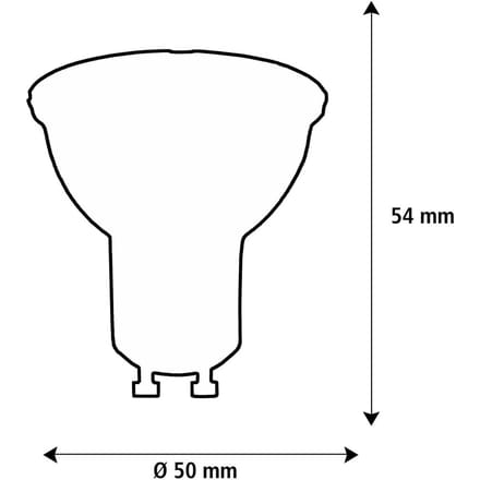 SEGULA LED lamp GU10 6W reflector dimbaar 10° Ra90