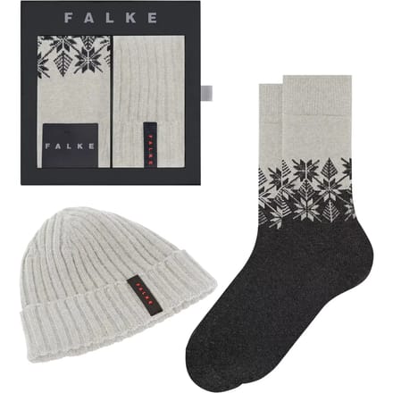 Christmas giftset heren – Light grey melange – 39-42