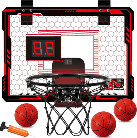 Mini basketbalkorf set - rood