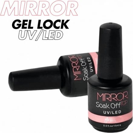 Guardian Beauty Nagel Top Coat - Mirror Soak Off Top - 15ml - Nagel Gellak