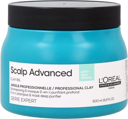 L'Oréal Paris - Scalp Advanced Treatment Cream Mask For Purifying 500 ml