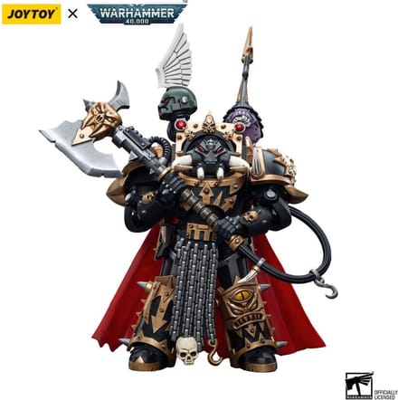 Chaos Space Marines Black Legion Chaos Lord in Terminator Armour SCALE:1/18.