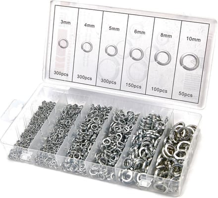 HBM 1200 Delig Veerringen Assortiment