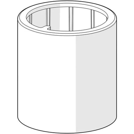HANSA Kunststofadapter HANSA 59913702 Chroom, 59913702