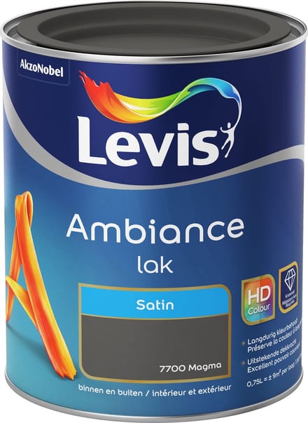 Levis - Ambiance Lak Satin - Magma - 0,75 L