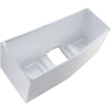Sturotec tub support for Geberit Renova pentagonal bathtub, left, STWGB003