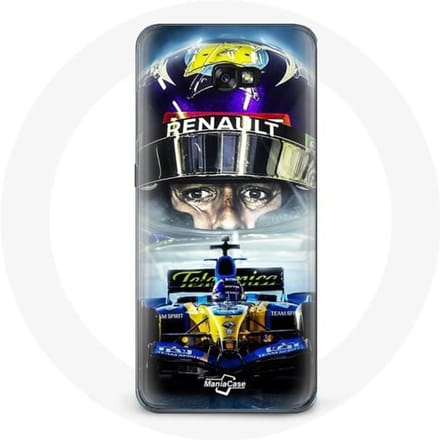 Coque pour Samsung Galaxy A8 2016 Formule 1 Fernando Alonso Díaz pilote automobile espagnol de F1