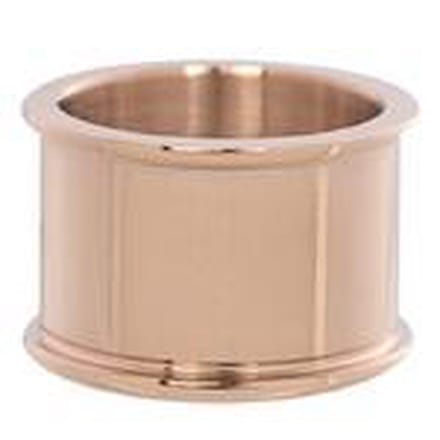 IXXXI Basisring roségoudkleurig 14mm - maat 17