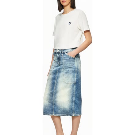 s.Oliver  Skirts Blue-denim Größe: 34 | Jeansröcke Outlet | Damen | Blau