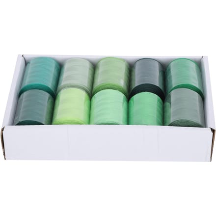10 Rollen Naaigaren Set Huishoudelijke Pagode Garen DIY Accessoires 300 Yards 402Groen groen