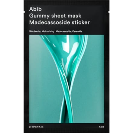 Abib - Gummy Sheet Mask - Madecassoside Sticker - 1stuk