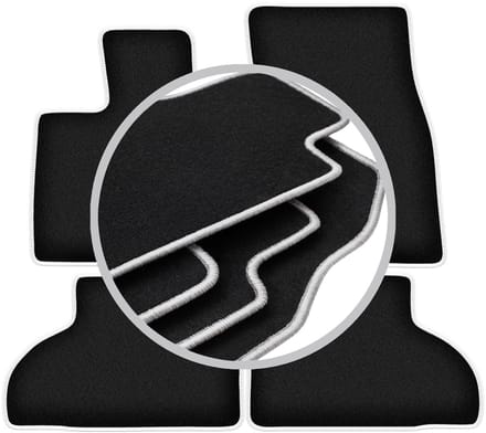 CARLUX-SILVER automatten voor: BMW X5 F15 SUV (2013-)